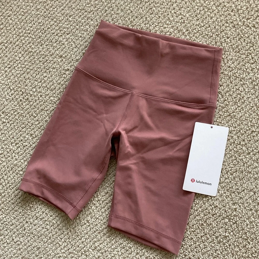 NEW Lululemon Wunder Train HR Short 8” Spiced Chai Size 4 High Rise Everlux NWT